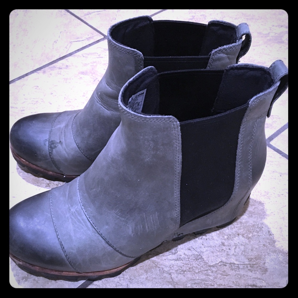 Sorel Lea Wedge Booties